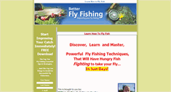 Desktop Screenshot of betterflyfishing.com